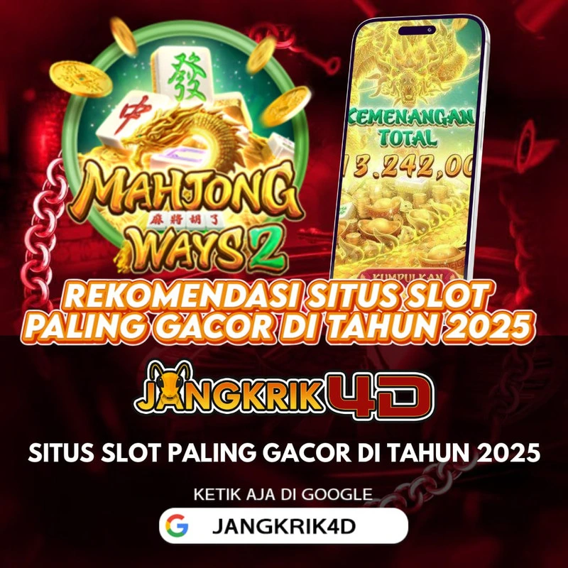 Main Togel & Slot Dengan Winrate Tertinggi Di Jangkrik4D