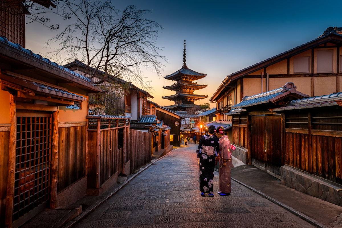 Kyoto - Folhas de Outono nos Templos
